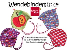 Wendebindemütze von klimperklein