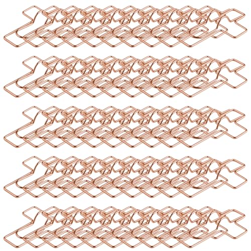 kokdid 50 Stück/Set Kreuze, Büroklammern, Metall-Binderklemmen für Bibelstudium, Büro, Schule, Journaling, Lesezeichen, Dokumenten-Organisation von kokdid