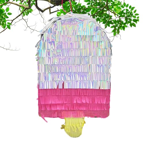 komsoup Bunte Pinata-Gastgeschenke | Mini-Karnevals-Piñata-Dekor für Kinderparty,Kleine Piñata für Geburtstag, Jubiläum, Feier, Dekoration, Thema, Partyzubehör, mehrfarbig, bunte Piñata von komsoup