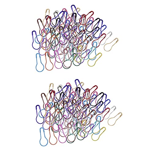 kowaku 1000 Bunte Kalebassenbirnenform Kleine Sicherheitsnadeln Ohne Coilless Tag von kowaku