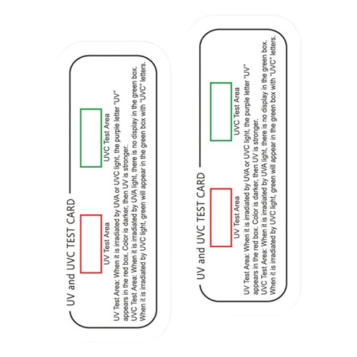 kowaku 2 Stück Teststreifen, Testpapier, Tragbar, für Den Innenbereich, von kowaku