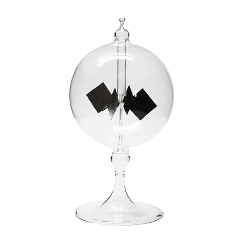 kowaku Solarbetriebene Crookes-Windmühle aus Glas, Radiometer, rotierende Flügel für Klassenzimmer, Geschenk von kowaku