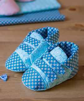 Babyschuhe mit Klettverschluß von kreativlabor Berlin