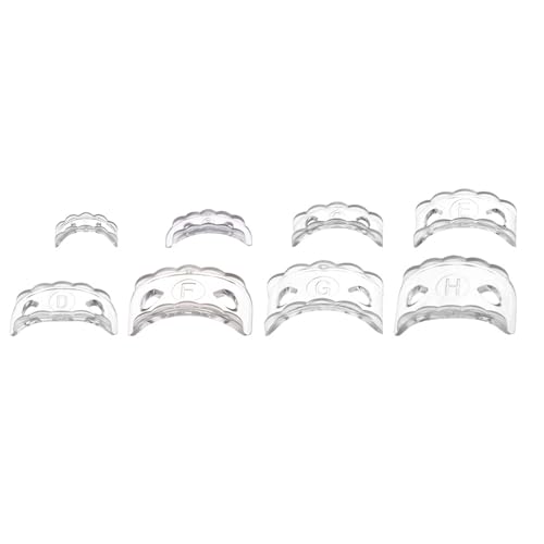 Set Mit 8 Ringgrößenverstellern Silikonspanner Geeignet Für Lose Ringe Bequeme Passform Größenverstellung Schmuck Ringe Zubehör von kwoifioy