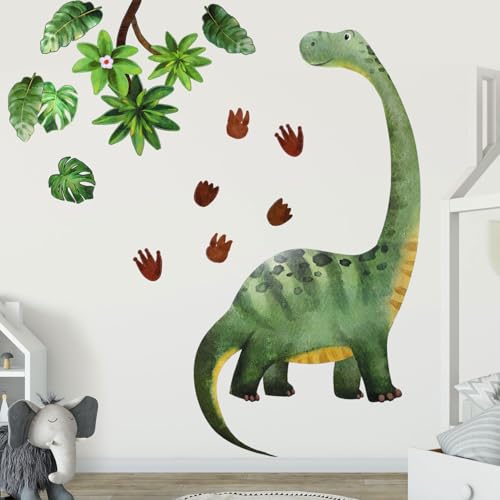 3 Stück Dinosaurier Wandaufkleber, Große Selbstklebende Dinosaurier Tapete Dinosaurier Wanddekoration für Jungenzimmer Kindergarten Kinderzimmer Klassenzimmer Dekoration von lasuroa