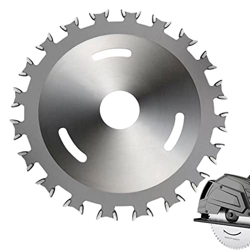 lencyotool Tischkreissägeblatt | Doppelseitiges Sägeblatt zu Schneiden von Holz - Schneidzubehör für technische PVC-Rohre, Kunststoffe, Gummi, 4 in 20 Zähnen von lencyotool