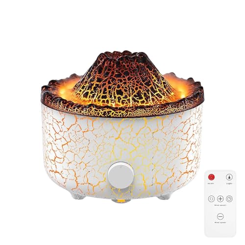 600ml Aroma Diffuser für Duftöle, Ätherische Öle Diffuser, Ultraschall Luftbefeuchter mit Fernbedienung und LED-Licht, Elektrische Duftlampe, Duft Diffusor für Schlafzimmer, Büro, Spa, BPA-Free von lifetter