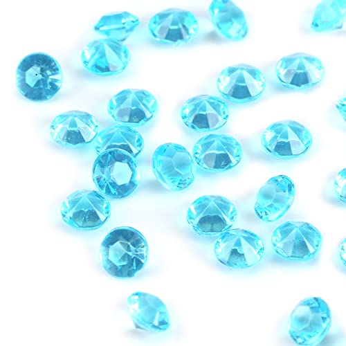 Acrylperlen, 1000 Stück/Beutel, 6 Mm, Klare Acrylperlen, Vasenfüller, Hochzeit, Party, Dekoration, DIY, Ornament-Zubehör (Blau) von lihsong