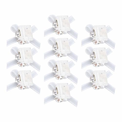 Lihsong 10 Stück Nail Art Strass Bogen Nagel Charms Tragbare Nail Art Schmuck Dekorationen Gestapelte Strasssteine für den Nagelstudio zu Hause (Rechter Winkel) von lihsong