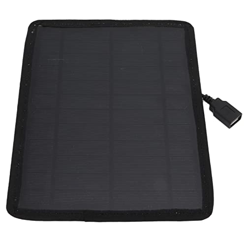 Solarpanel 5.3W 6 V USB -Ausgang Niedrige Dämpfung Tarntarter Monokristalline Solarbatterie -Ladegerät für Außenreisen von lihsong