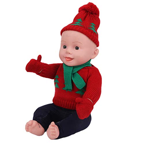 lihsong Baby-Puppenkleidung, Weihnachtspullover, Hosen, Hüte, Puppenzubehör 18-Zoll-Puppen (Q18-783) von lihsong