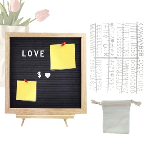 lisutupode Filz-Buchstaben-Tafel - Holzrahmen Filz-Buchstabenbrett,Veränderbare Rustikale Wandtafel Für Schule Kindergarten Büro Babyzimmer Deko lisutupode Filz-Buchstaben-Tafel - Holzrahmen Filz-Buchstabenbrett,Veränderbare Rustikale Wandtafel Für Schule Kindergarten Büro Babyzimmer Deko von lisutupode