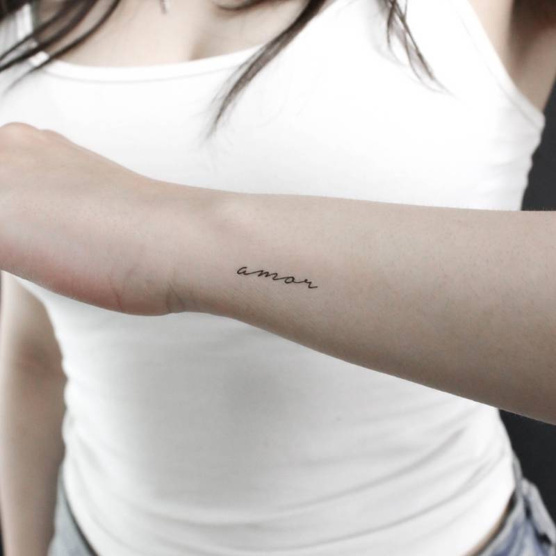 Amor Temporäres Tattoo | 3Er-Set von littletattoos