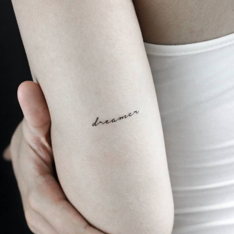 Träumer Temporäres Tattoo | 3Er Set von littletattoos