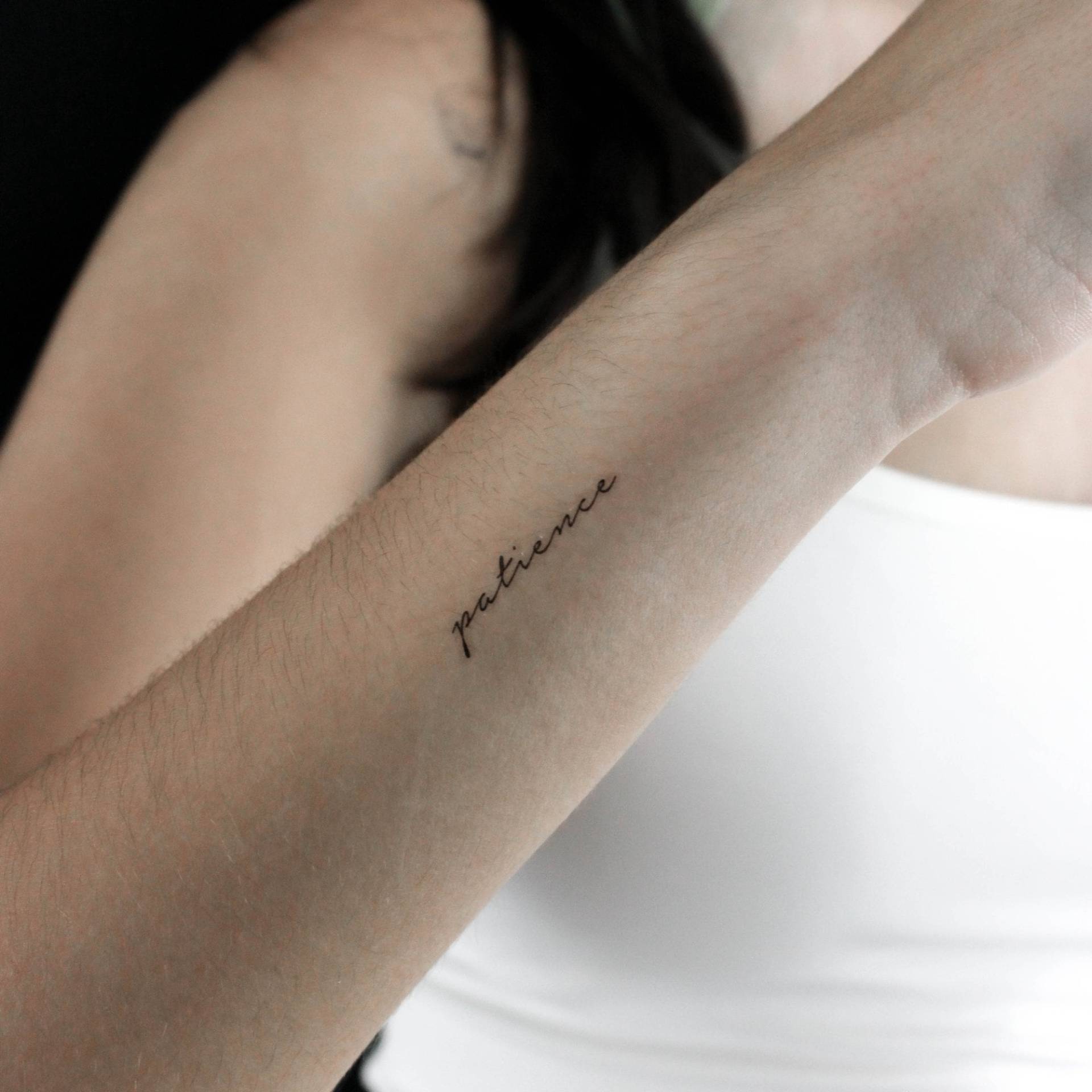 Geduld Temporäres Tattoo | 3Er Set von littletattoos