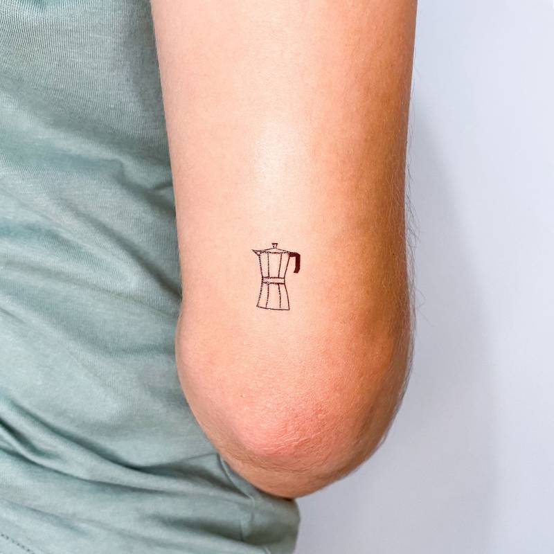 Moka Pot Temporäres Tattoo | 3Er Set von littletattoos