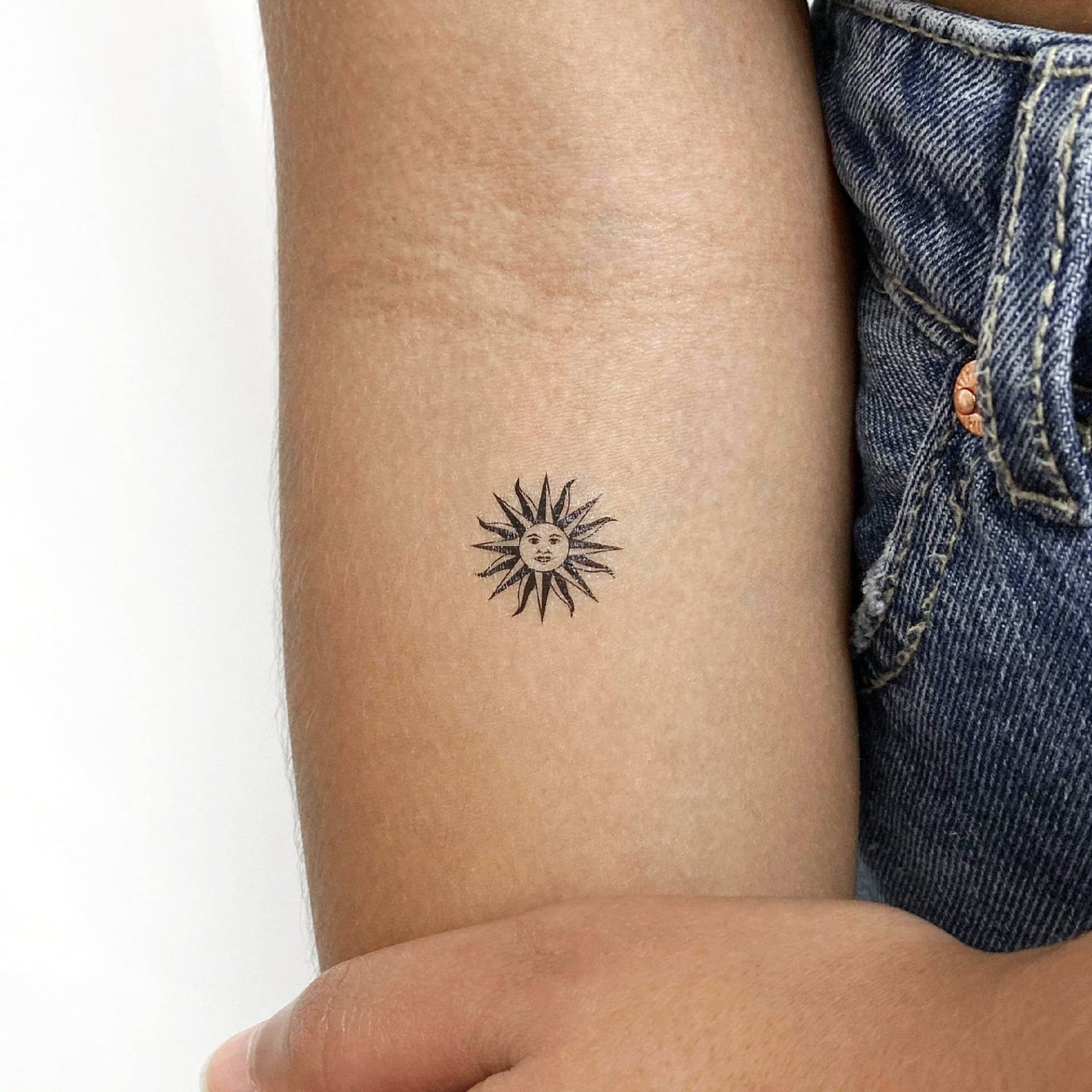 Sol De Mayo Uruguay Temporäres Tattoo | 3Er Set von littletattoos