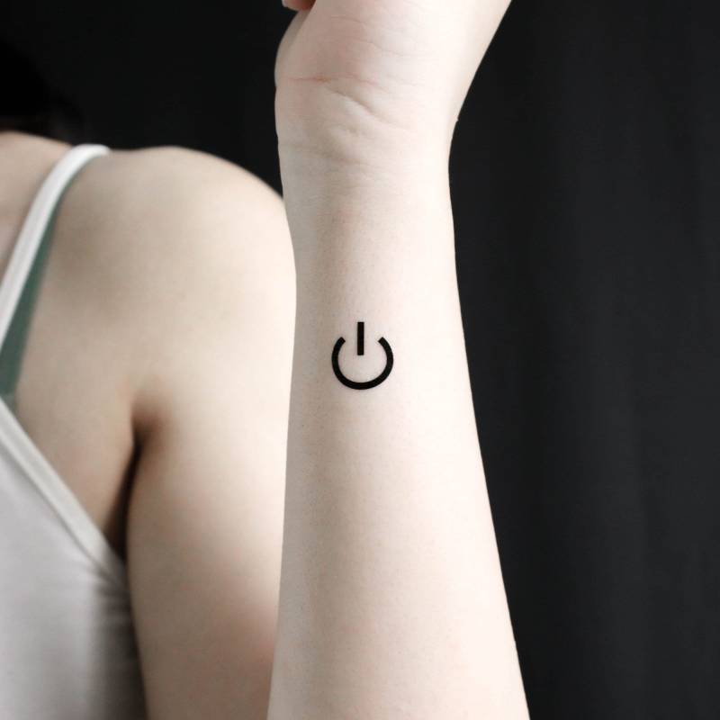 Symbol Temporäres Tattoo | 3Er Set von littletattoos