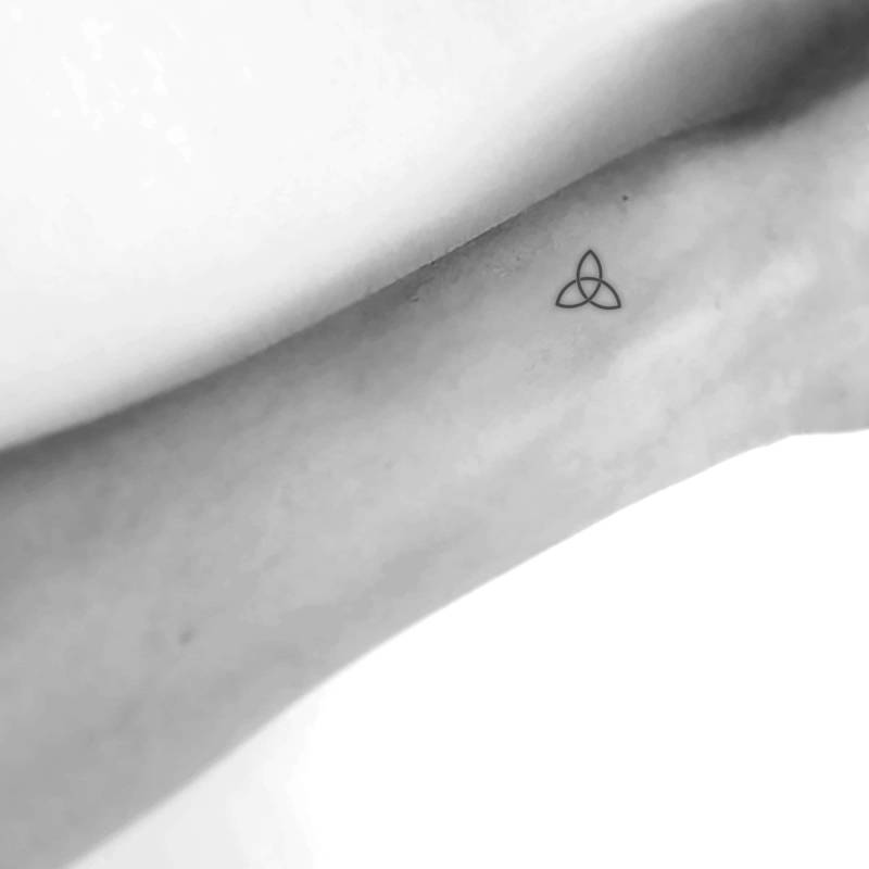 Triquetra Temporäres Tattoo | 3Er Set von littletattoos