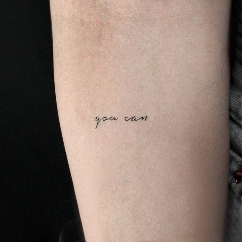 You Can Temporäres Tattoo | 3Er Set von littletattoos