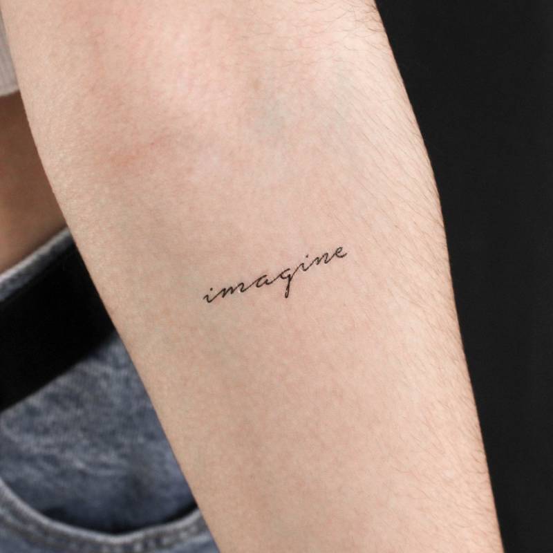 stellen Sie Sich Vor Temporäres Tattoo | 3Er Set von littletattoos