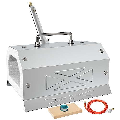 lormuzi NY150 Propan-Schmiedeofen-Set, Einzelbrenner, Edelstahl, tragbarer Schmelzofen, Künstler, Hobby, Messerbau, Werkzeugbau, Hufschmied, Schmied lormuzi NY150 Propan-Schmiedeofen-Set, Einzelbrenner, Edelstahl, tragbarer Schmelzofen, Künstler, Hobby, Messerbau, Werkzeugbau, Hufschmied, Schmied von lormuzi