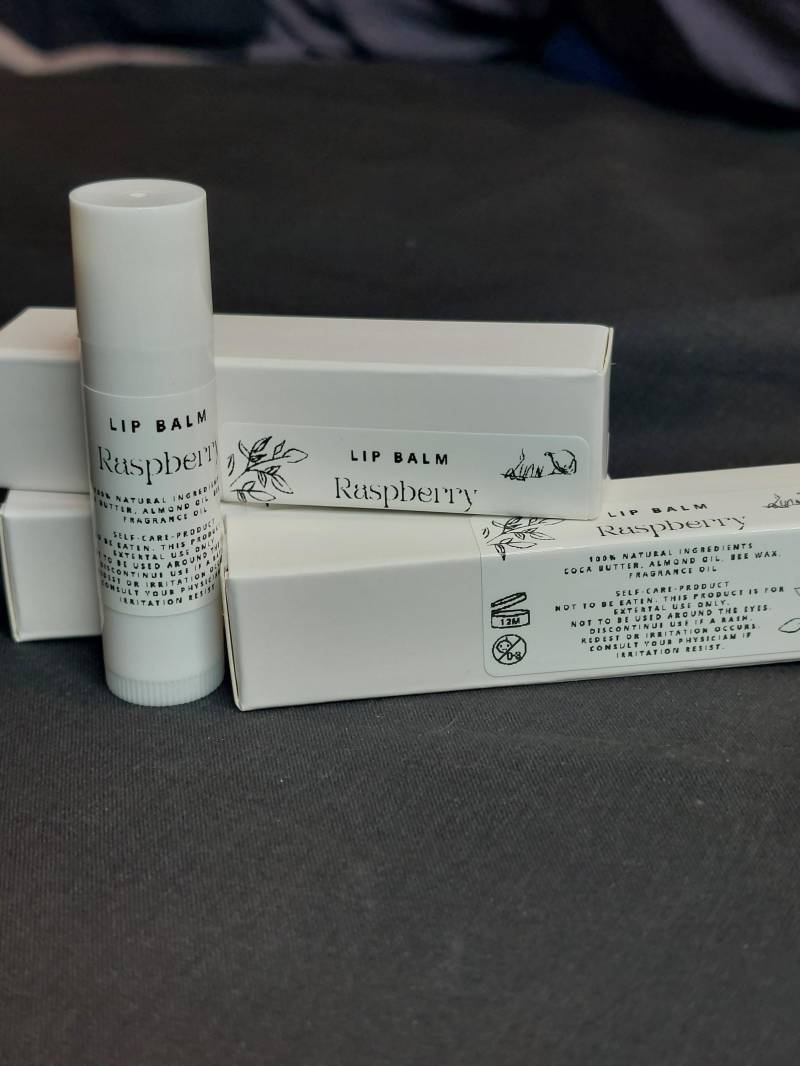 Lip Balm - Raspberry von luancandlesandmore