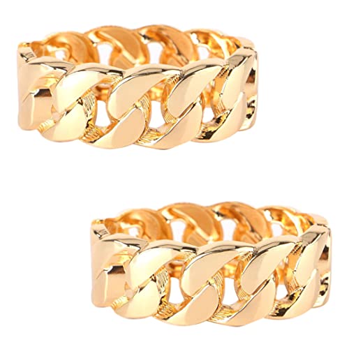 2 Stück Metall 3D Armband Vorhang Raffhalter Feder Snap Vorhang Halter Elegante Vorhanghalter Raffhalter Ringe Ohne Bohren Gold Medium von luchike