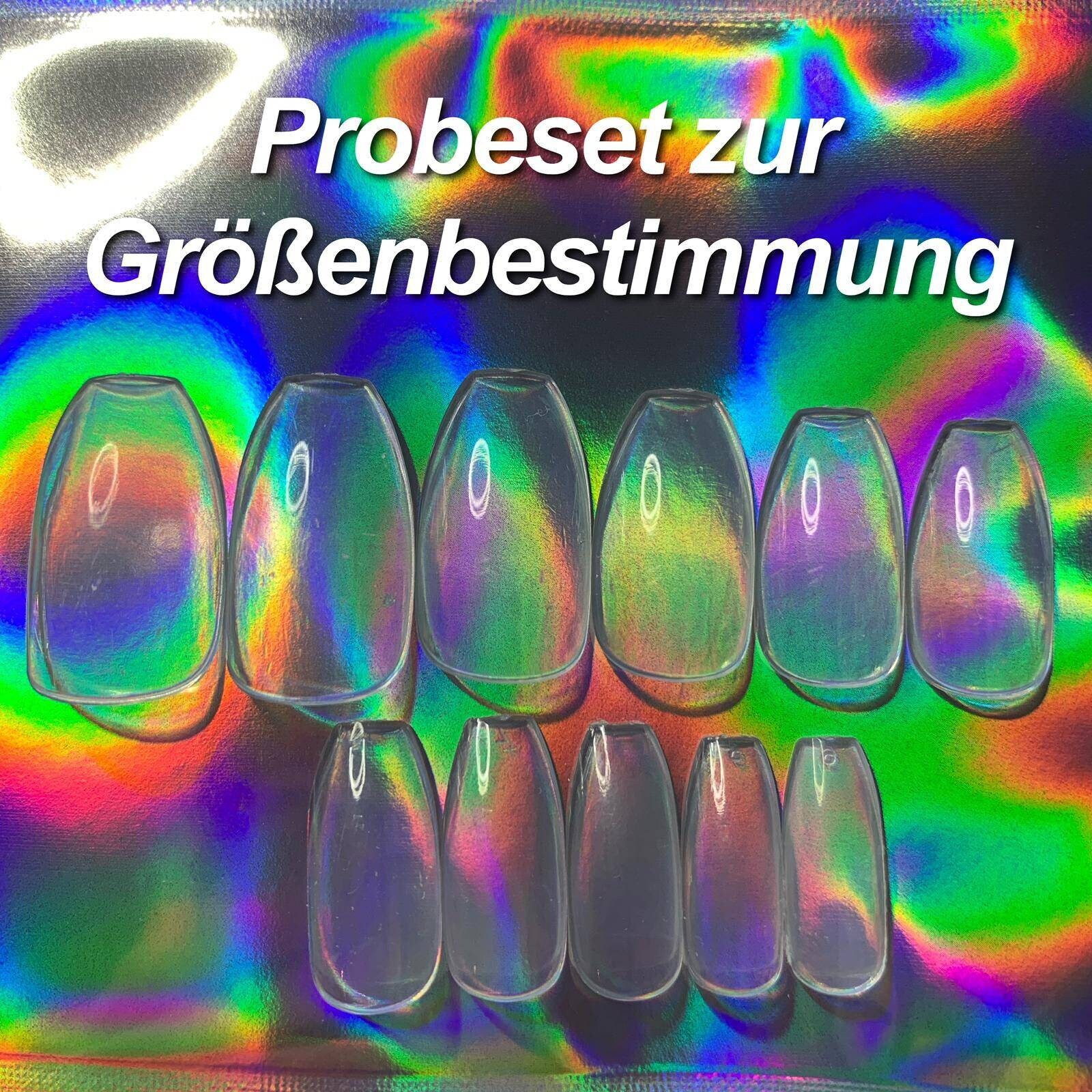 Nagel- Probeset - Jede Größe, Wähle Die Gewünschte Form, Zur Größenbestimmung Schnell Und Einfach von lunevillage