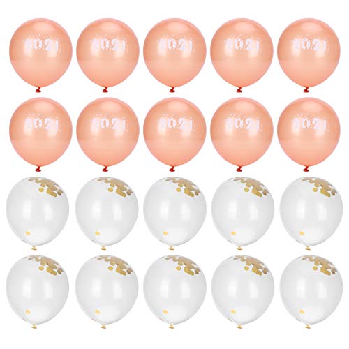 Neujahrs-Party-Ballon-Set, frohes neues Jahr, Party-Dekoration, Ballon-Set, Party-Luftballons, Hochzeit, Party-Dekorationen, kontrolliert schwebend von lvifloae