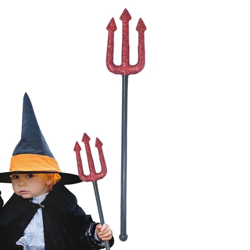 lyanny Halloween-Teufels-Requisite, Teufelsstäbe für Erwachsene | Halloween-Teufel-Pitchgabel-Zubehör,Dämonen-Requisiten, Halloween-Fotografie-Requisiten, Bühnenaufführungs-Requisiten für von lyanny