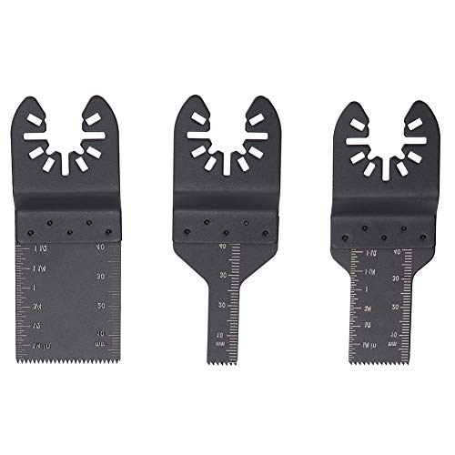 3-teilige Multitool-Klingen Oszillierendes Sägeblatt Multitool Oszillierendes Werkzeugzubehör für Worx, Bosch, Fein Multimaster usw. von lyrlody