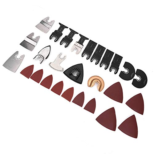 Multitool-Klingen 70-teiliges Set Oszillierendes Werkzeug Zubehör Multitool Oszillierende Sägeblätter für Worx, Fein Multimaster usw. Multitool-Klingen 70-teiliges Set Oszillierendes Werkzeug Zubehör Multitool Oszillierende Sägeblätter für Worx, Fein Multimaster usw. von lyrlody