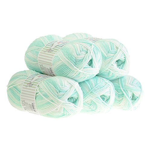 500g Baby-Wolle Strickgarn ALIZE Baby Best Batik Antipilling, unterschiedliche Farben, Farbe:6659 von maDDma Alize Baby Best Batik