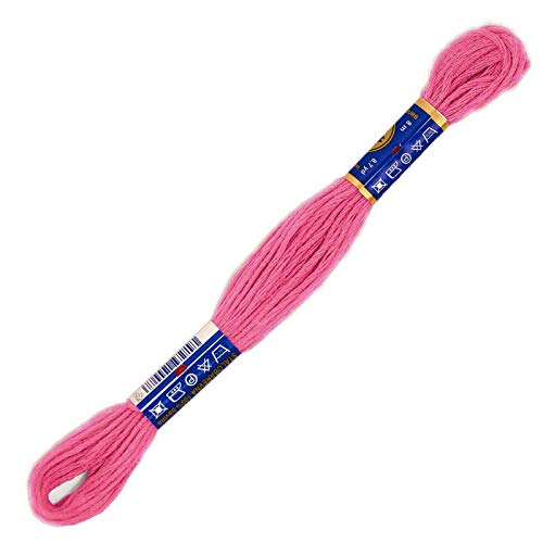 1 Docke Stickgarn 2g / Sticktwist 100% Baumwolle Stickerei verschiedene Farbwahl, Farbe :3332 rosa von maDDma