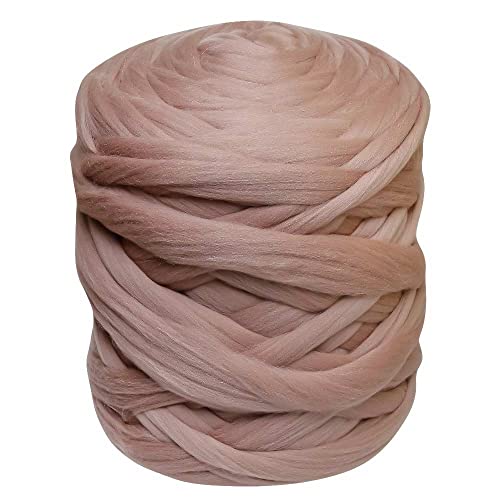 1m Filzwolle Märchenwolle Merino Nassfilzen Trockenfilzen Spinnen über 100 Farben Meterware, Farbe Wolle:076 cappuccino von maDDma