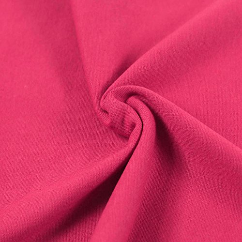 Bündchenstoff Schlauchware 35(70) cm breit Meterware ab 25cm Jersey Oeko-Tex, Farbe:fuchsia von maDDma