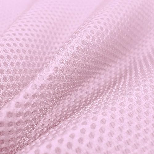 Meshgewebe 3D Air-Mesh Distanzgewebe ab 1m Netzgewebe Netzfutter Futterstoff Farbwahl, Farbe:rosa von maDDma