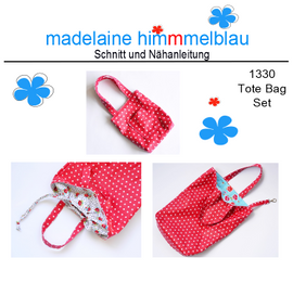 1330 Tote Bag von madelaine himmmelblau