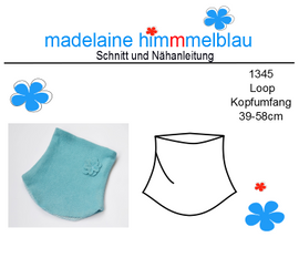 1345 Loop von madelaine himmmelblau