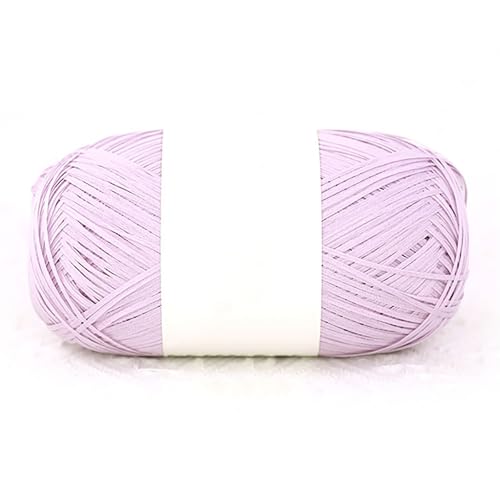 1 Rolle 460M/100g Raffiabast Papierband,100% Baumwolle Raffia Bastband Bindebast Breite: 2mmfür Geschenkverpackung, Weben, DIY Handwerk Dekoration (Lavendel) von maileiduo