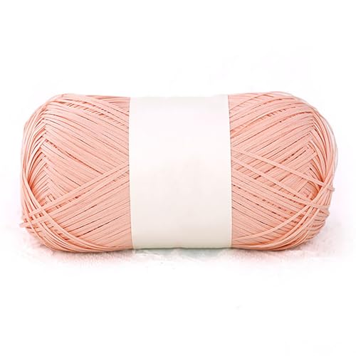 460m/100g Raffiabast Papierband, Papier Bänder, Bast Raffia Papier Packschnur Für Verpackung, Korbfüllung, Geschenke, Weben, Aufhängen Von Etiketten Usw,verwendet (Rosa-B) von maileiduo