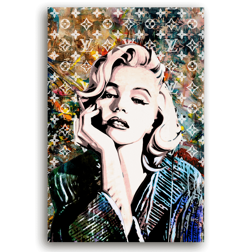 Leinwandbild - MARILYN MONROE - HEY YOU - LIMITED EDITION von malango