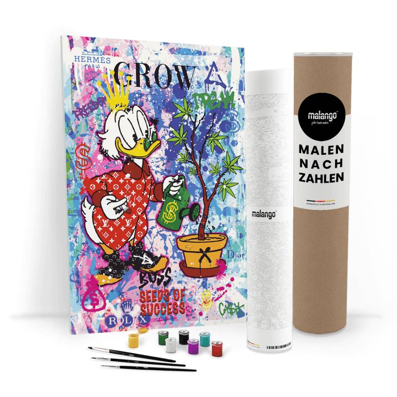 Malen nach Zahlen - DAGOBERT SEEDS OF SUCCESS No. 1 - LIMITED EDITION von malango