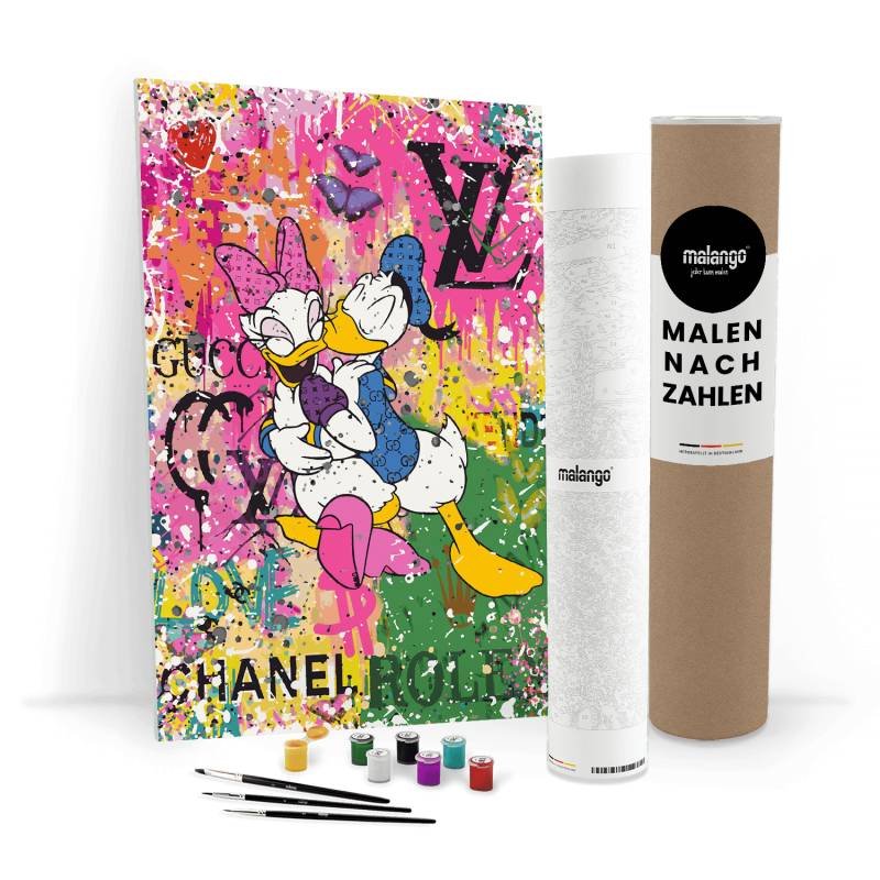 Malen nach Zahlen - DAISY FALL IN LOVE - LIMITED EDITION von malango