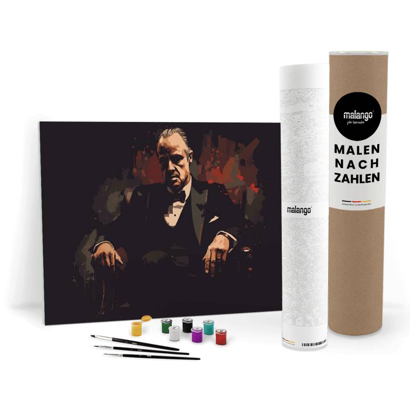 Malen nach Zahlen - DER PATE - ICH MACHE IHM EIN ANGEBOT - LIMITED EDITION von malango