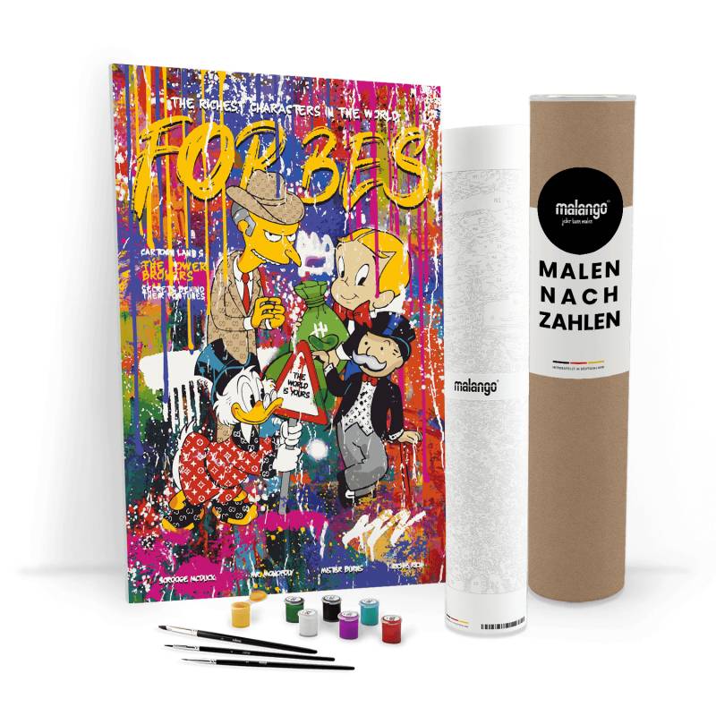 Malen nach Zahlen - FORBES No. 1 - LIMITED EDITION von malango