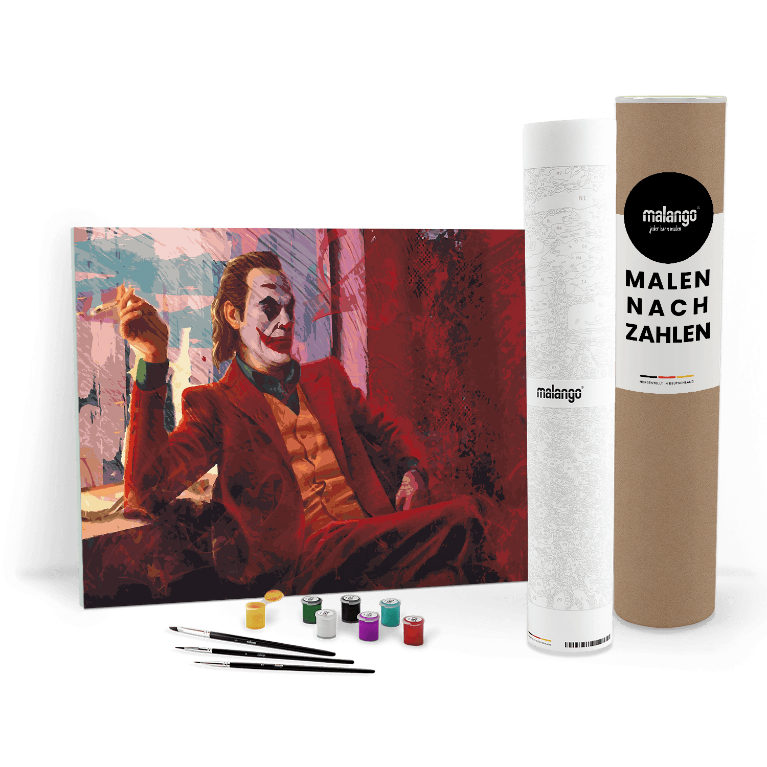 Malen nach Zahlen - JOKER - LIFE IS COMEDY - LIMITED EDITION von malango