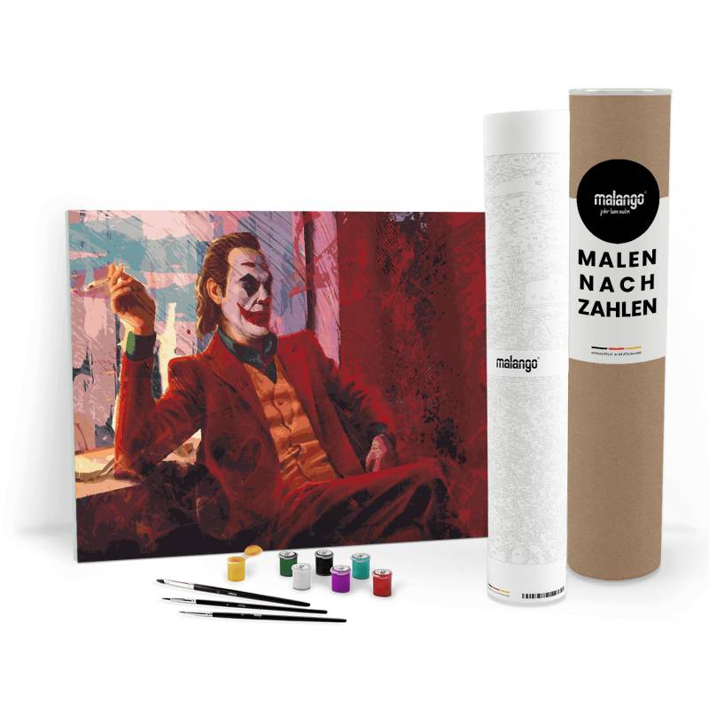 Malen nach Zahlen - JOKER - LIFE IS COMEDY - LIMITED EDITION von malango