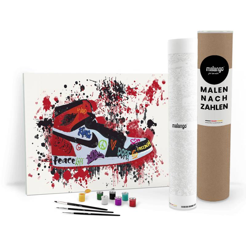 Malen nach Zahlen - JORDAN - LOVE AND PEACE - LIMITED EDITION von malango